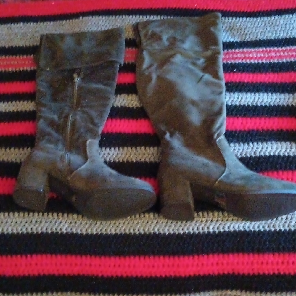 Olive Green Boots